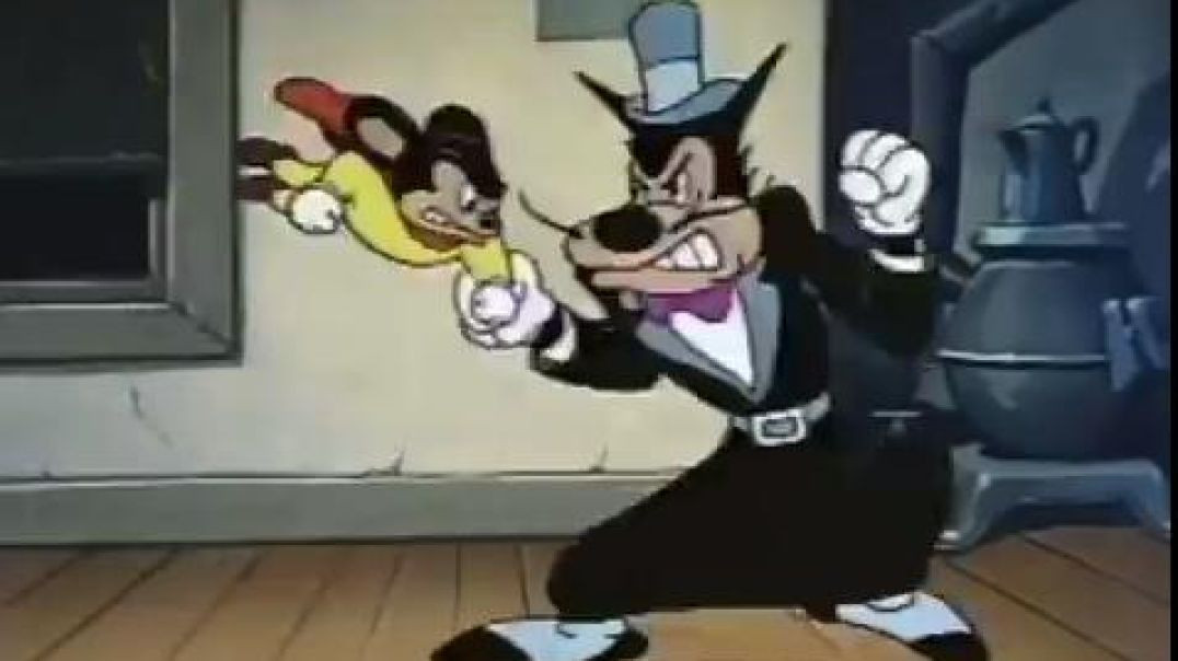 ⁣Mighty Mouse - A Fight To the Finish