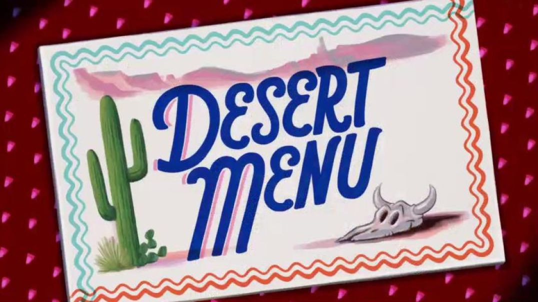 ⁣BUGS BUNNY - DESERT MENU