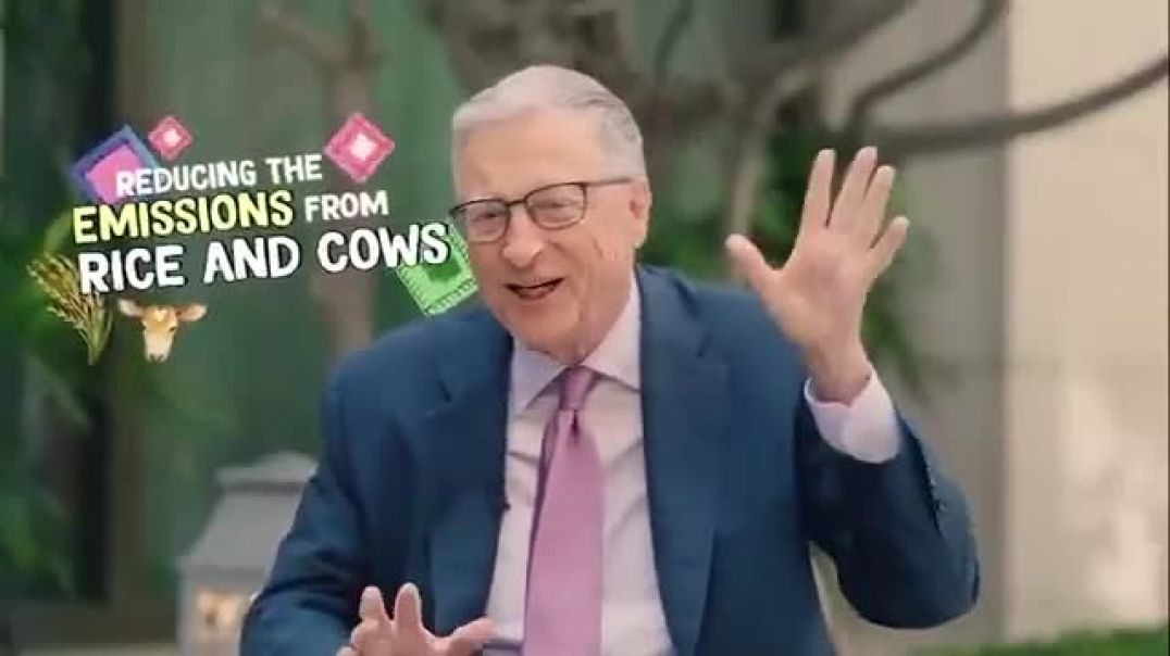 ⁣Psyvhopath Globalist Bill Gates is on a Mission to Turn Your Dinner Plate Into lucrative Science Exp