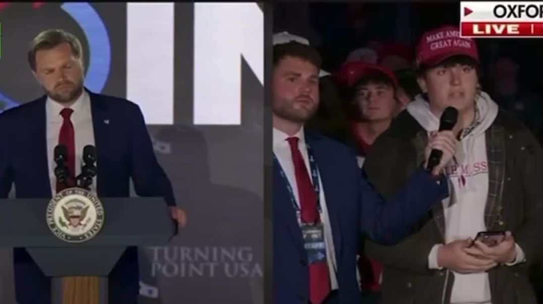 ‘Quoting Charlie Kirk ETHNIC CLEANSING in Gaza’, Student Gets to the Heart of ‘ISRAEL-US Manipulatio