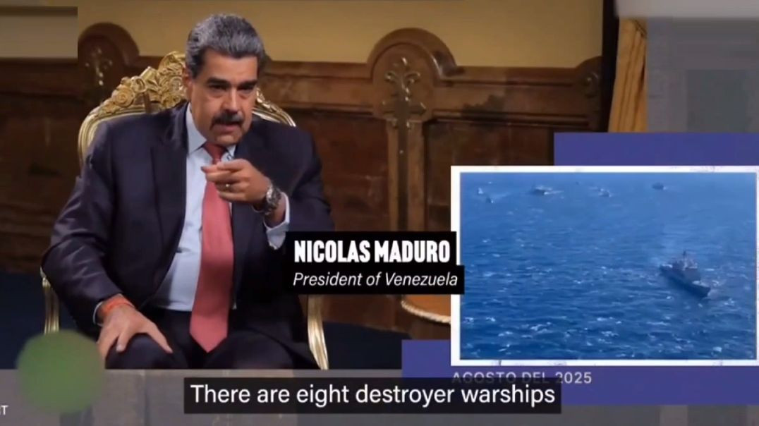 ⁣Venezuelan Prez: 'Not Drug Trafficking, They Want OIL'