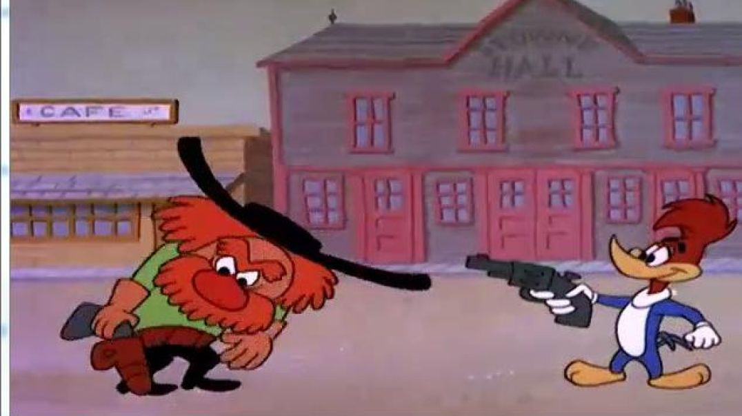 WOODY WOODPECKER - PISTOL PACKING WOODPECKER