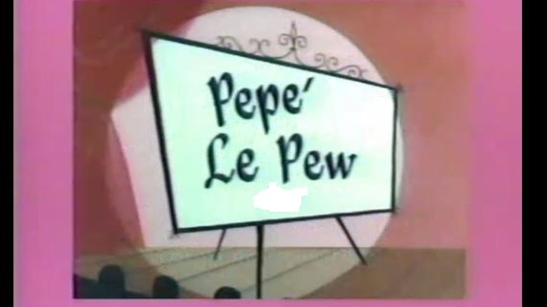PEPE LE PEW AT THE MOVIES STUDIO
