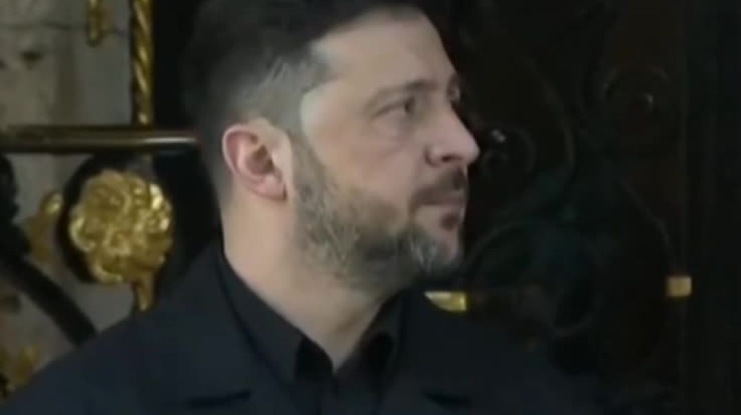 ⁣Zelensky's Face, Fear and Anxiety as Trump Talks about Ukraine's Wealth