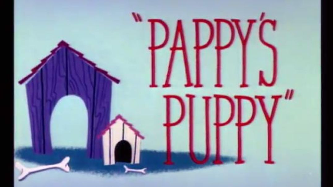 PAPPY`S PUPPY - MERRIE MELODIES CARTOON
