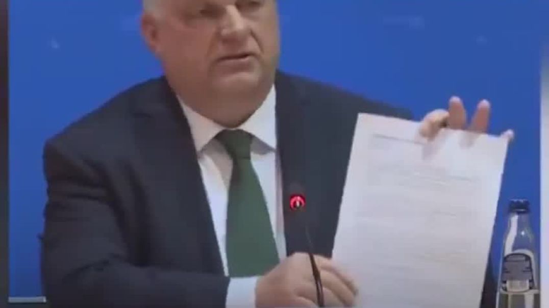Prime Minister of Hungary, Orbán Viktor EXPOSES the European Union's Reason to Flood Europe wit
