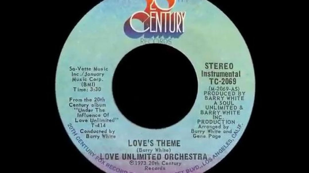 ⁣BARRY WHITE`s Love Unlimited Orchestra-Love`s Theme (1973)