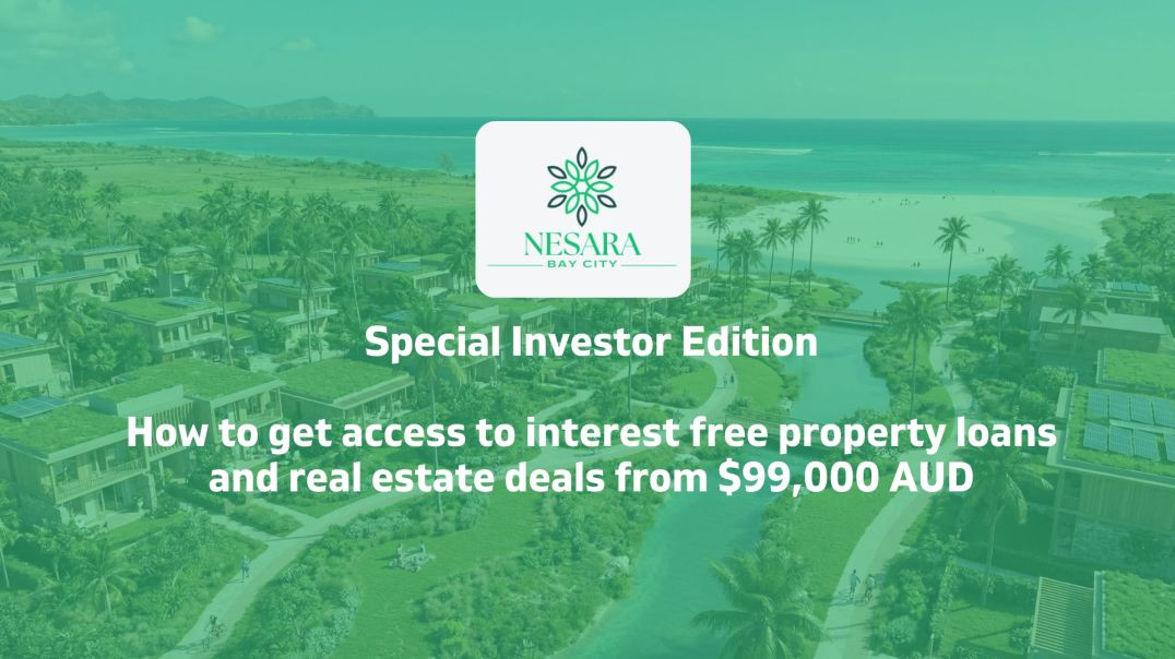 ⁣How to get access to interest free property loans and real estate deals from $99,000 AUD