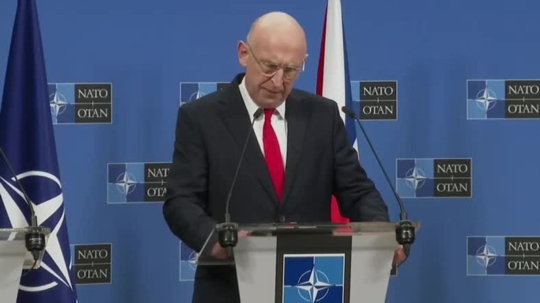 The United Kingdom's Secretary of Defense, John Healy, Announces NATO's Commitment to Dona