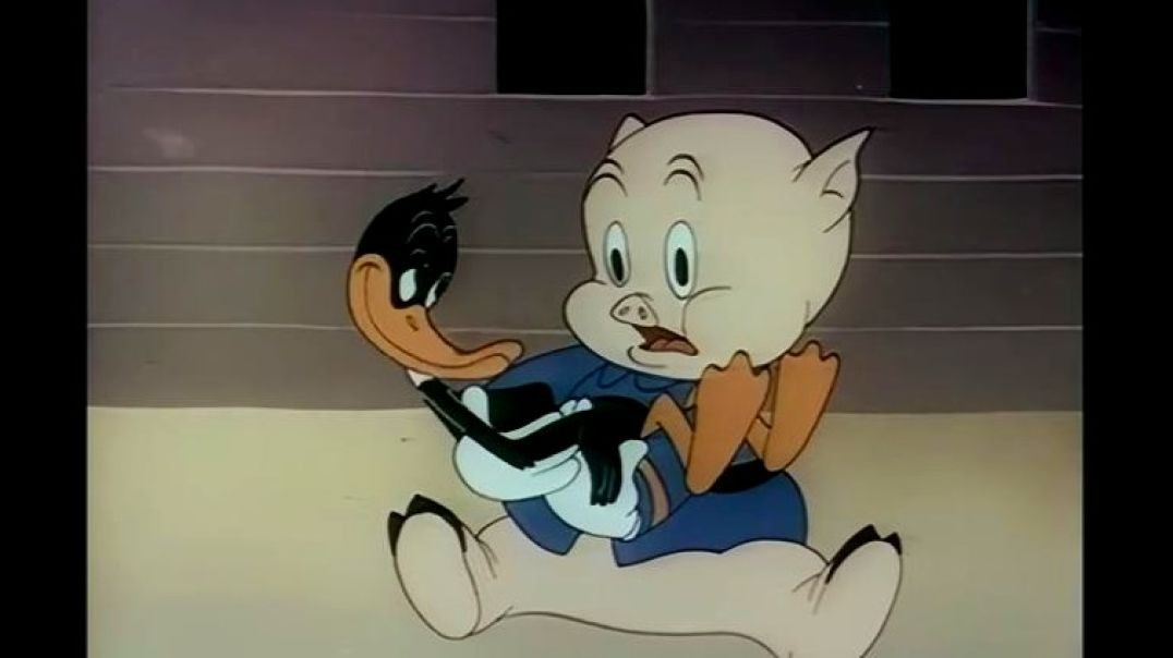 PORKY AND DAFFY DUCK in Slightly Daffy (1944)