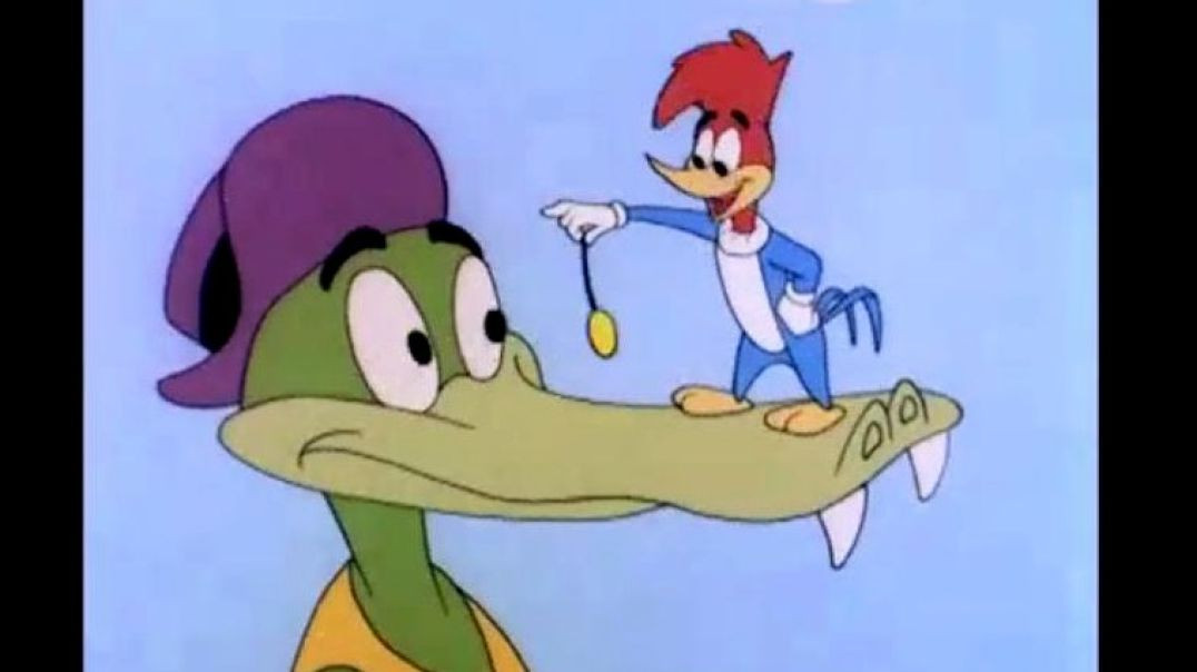 WOODY WOODPECKER-ROCK A BYE GATOR