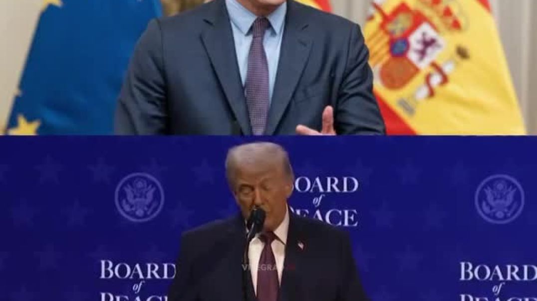 ⁣Spain's Leftist Prime Minister Pedro Sánchez just BANNED the United States from using its Milit