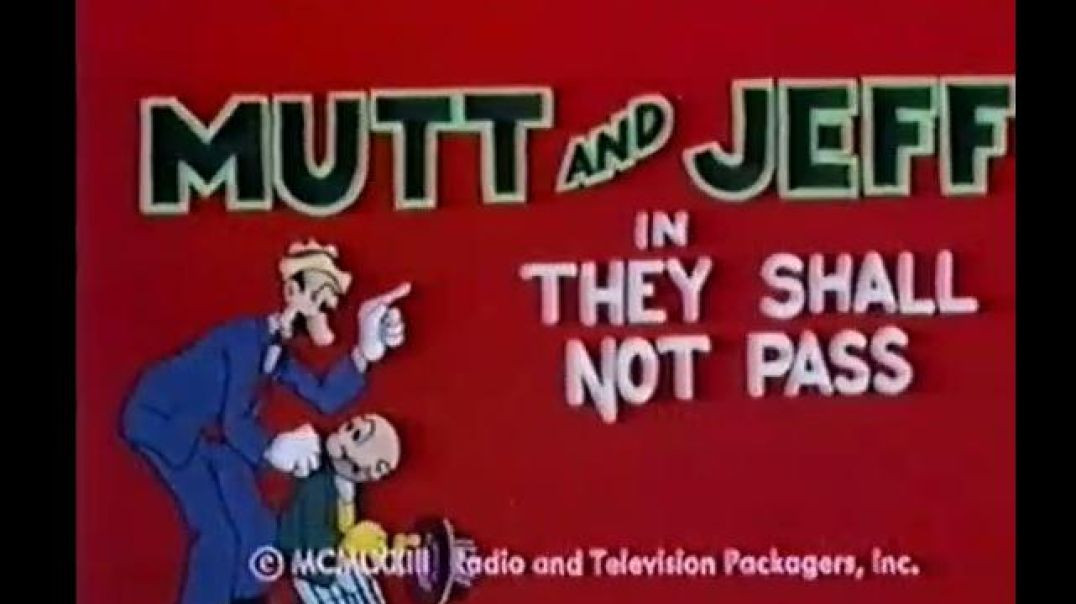 ⁣MUTT AND JEFF BICYCLE RACE