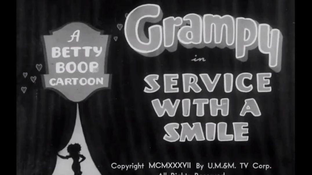 Betty Boop - Service with a Smile -  (1937)