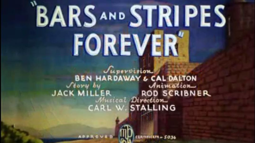 ⁣MERRIE MELODIES-BARS AND STRIPES FOREVER (1939)