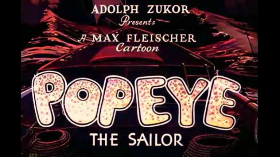 POPEYE WITH LITTLE SWEET PEA AT THE ZOO