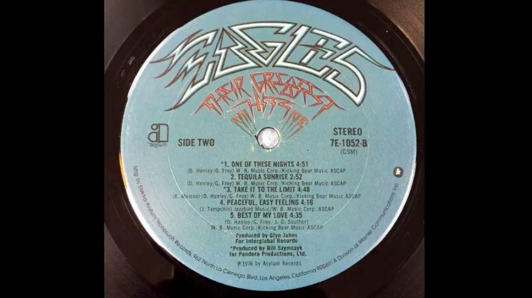 THE EAGLES - Best Of My Love