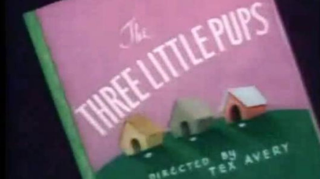 ⁣Droopy -The Three Little Pups (1953)