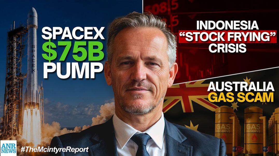 SpaceX's $75B Pump, Indonesia's "Stock Frying" Crisis & Exposing The Austral