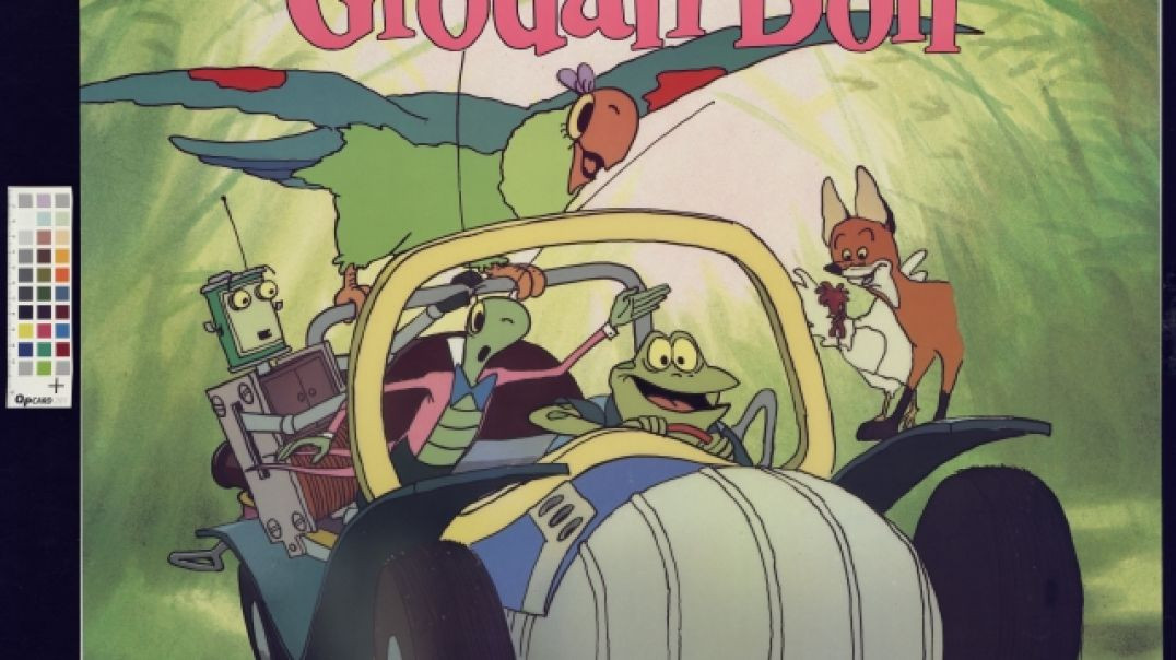Tecknat Barn Svenska:Kalle Stropp och Grodan Boll i grön galosch (1975-1976) LP Skivan (Svenska) Hel