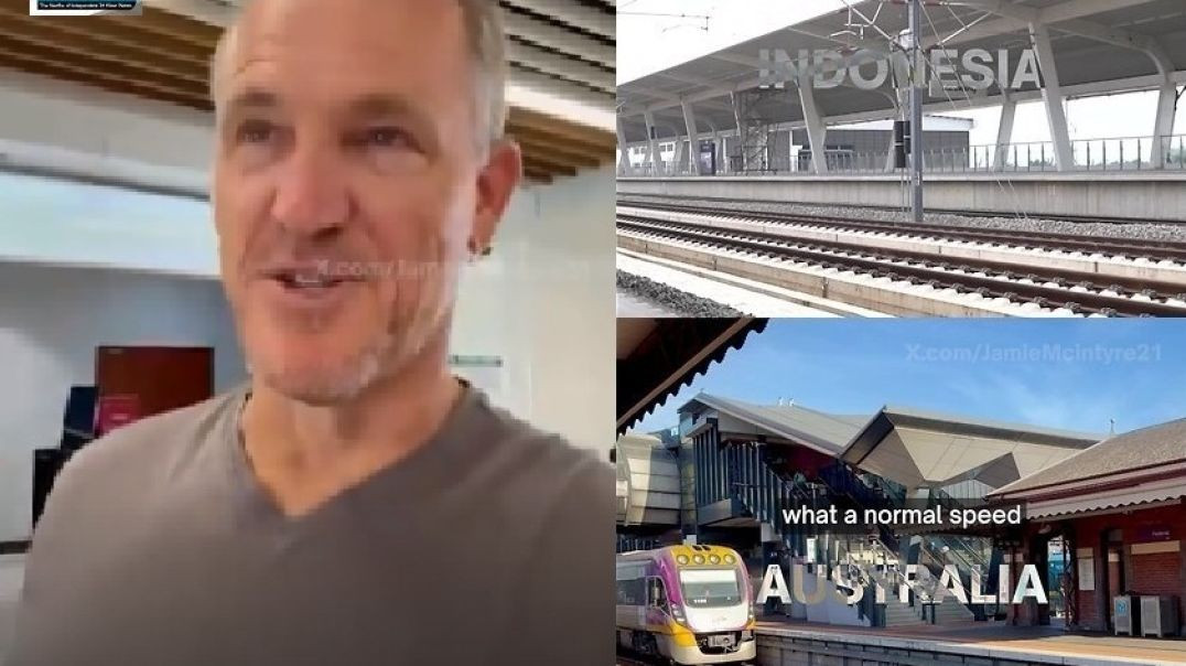 ⁣Why Does Indonesia Have a 350 km/h Fast Train While Australia Still Struggles With Average-Speed Rai