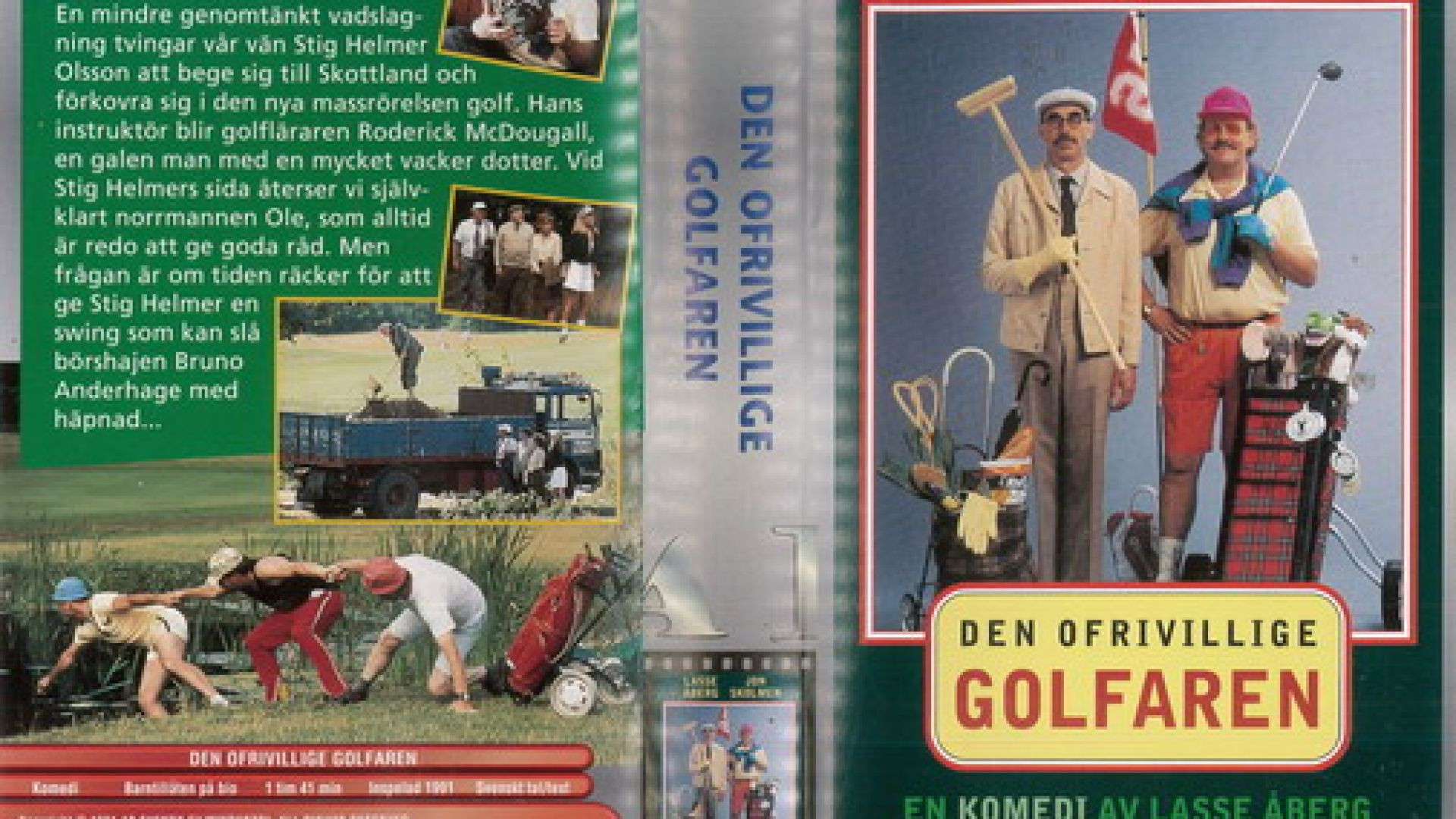 ⁣Tecknat Barn Svenska:Den ofrivillige golfaren (1991) DVDRIPPEN (Svenska) Hela Filmen