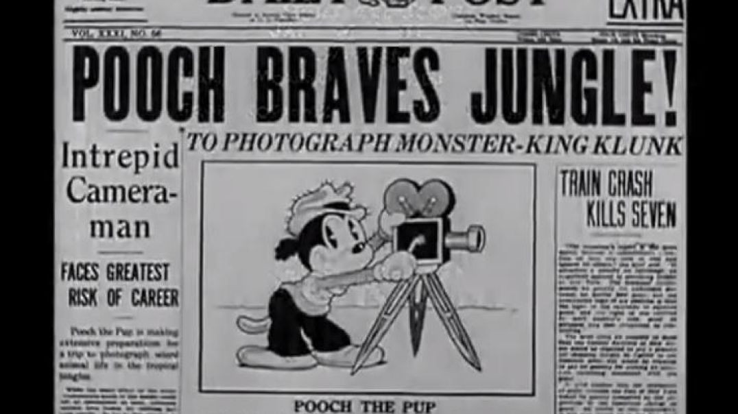 ⁣Pooch the Pup in King Klunk (1933)