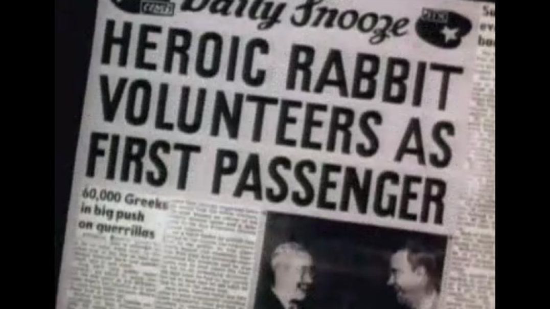 BUGS BUNNY AND MARVIN THE MARTIAN IN DAREDEVIL HARE