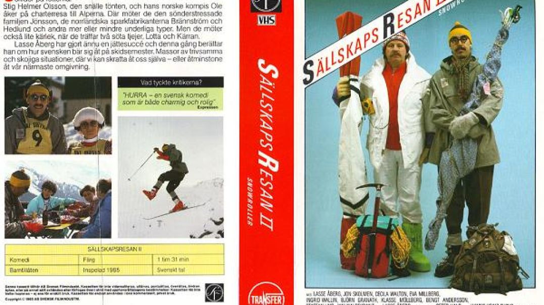 ⁣Tecknat Barn Svenska:Sällskapsresan II – Snowroller (1985) DVDRIPPEN (Svenska) Hela Filmen (4D)