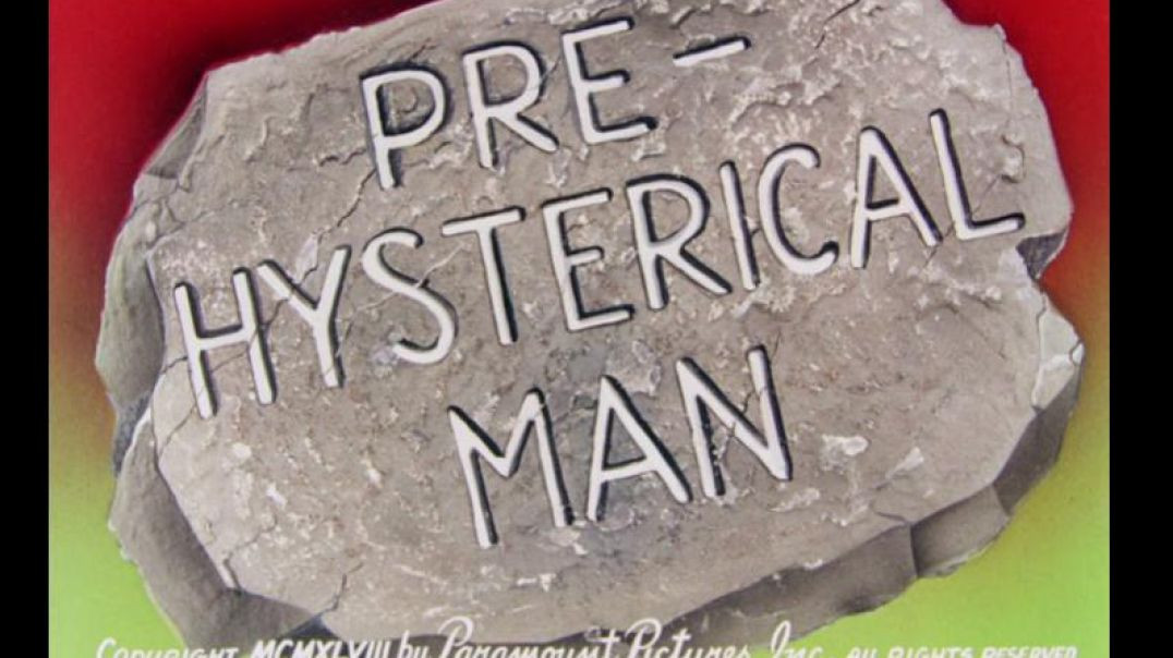 ⁣Pre-Hysterical Man - Popeye the Sailor Cartoon
