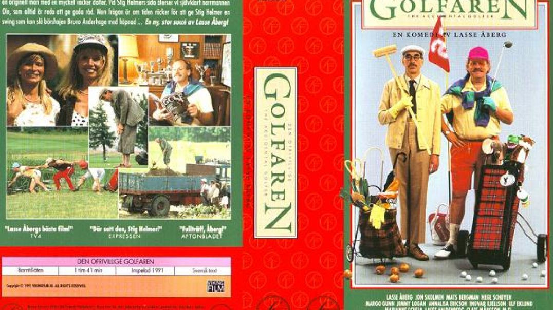 ⁣Tecknat Barn Svenska:Den ofrivillige golfaren (1991) DVDRIPPEN (Svenska) Hela Filmen (4D)
