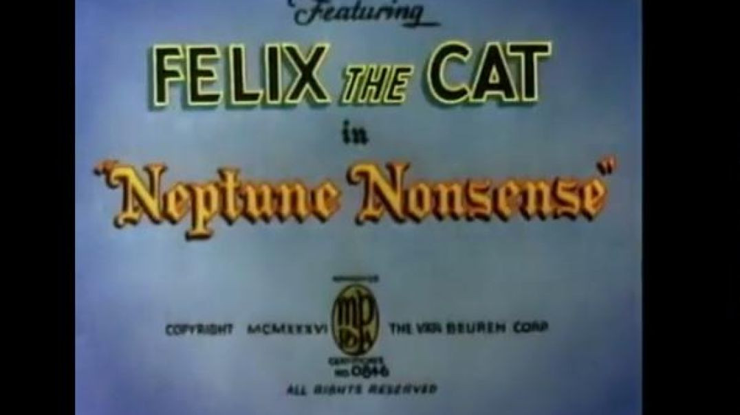 FELIX THE CAT-NEPTUNE NONSENSE (1936)