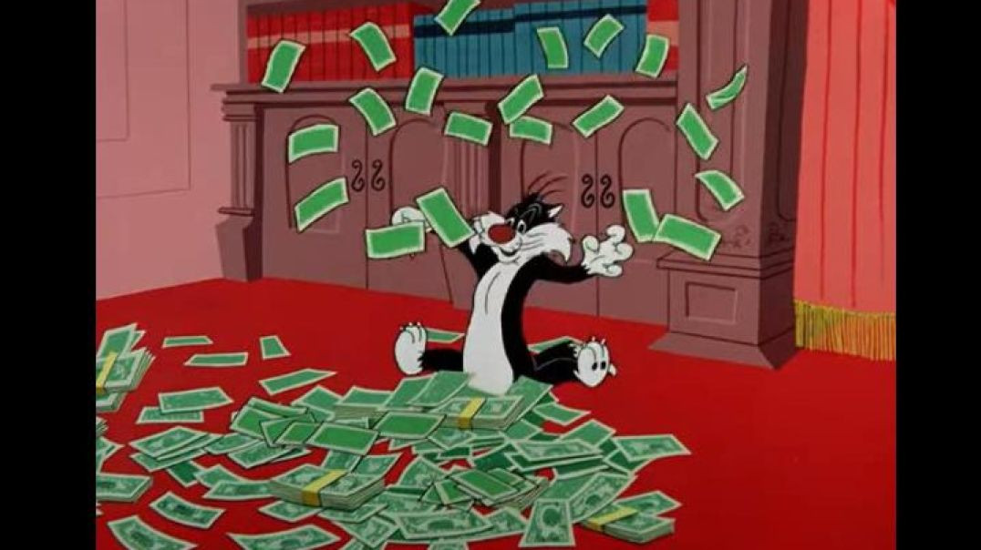 LOONEY TUNES - SYLVESTER INHERITS A FORTUNE