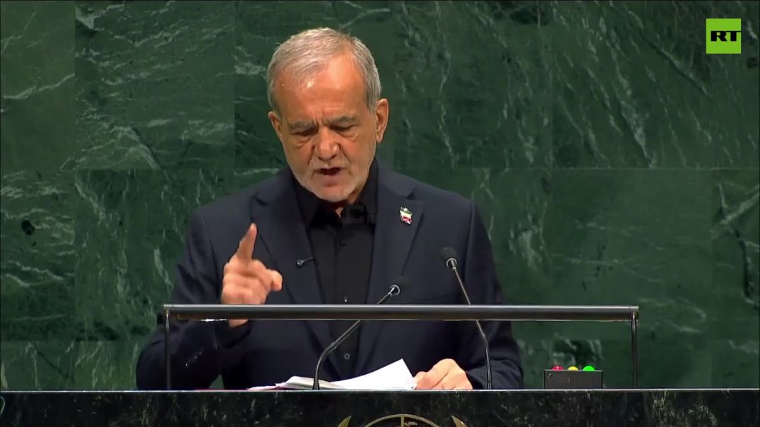 Iranian President Pezeshkian BLASTS INTERNATIONAL DOUBLE STANDARD