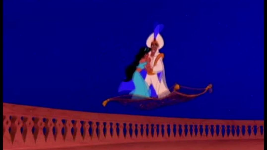 Tecknat Barn Svenska:Aladdin (1992 Walt Disney Klassiker AB) DVDRIPPEN (Svenska) En Helt Ny Värld (H