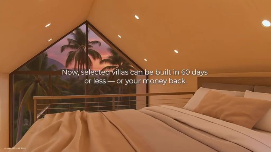 YOUR VILLA BUILT IN 60 DAYS OR LESS FROM UNDER AUD 100,000