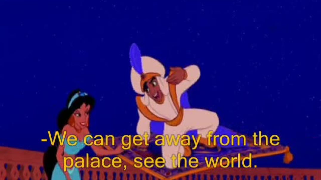 Tecknat Barn Svenska:Aladdin (1992 Walt Disney Klassiker AB) DVDRIPPEN (Svenska) Biotrailer (3D)