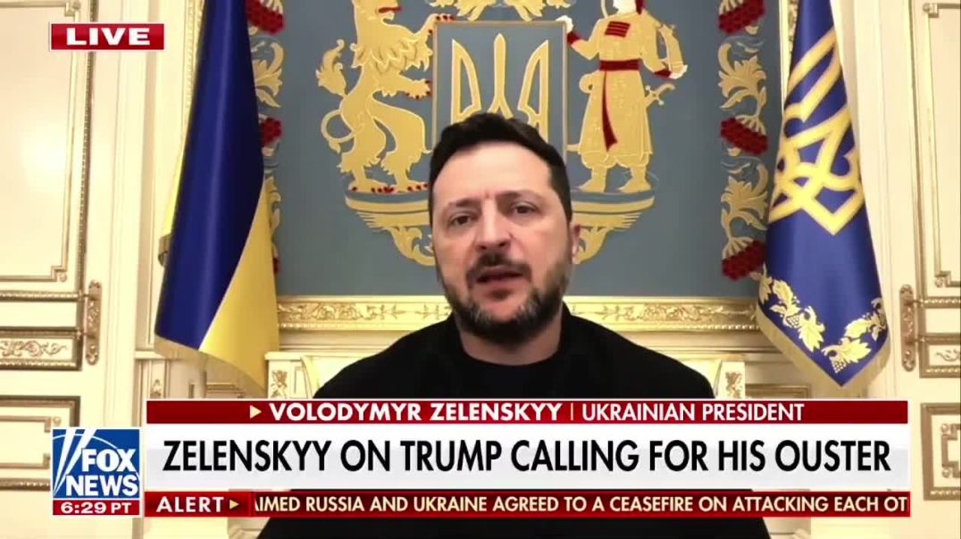 ⁣Zelensky: If Trump wants to Change the Leader in Ukraine, He has to know that only our People can Ch
