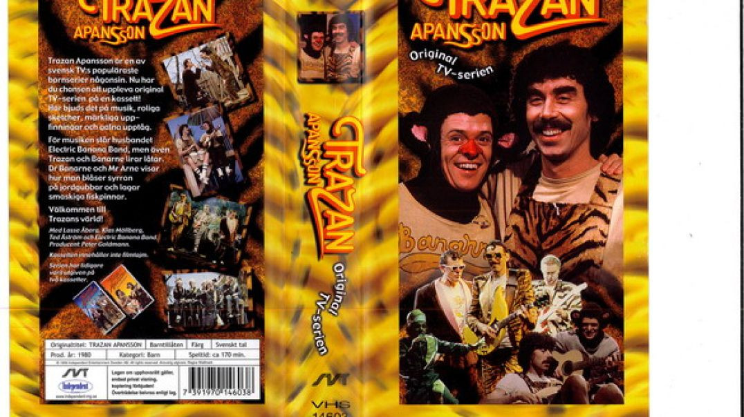 ⁣Tecknat Barn Svenska:Trazan Apansson – julens konung (1976-1978) DVDRIPPEN (Svenska) Hela Filmen (HD
