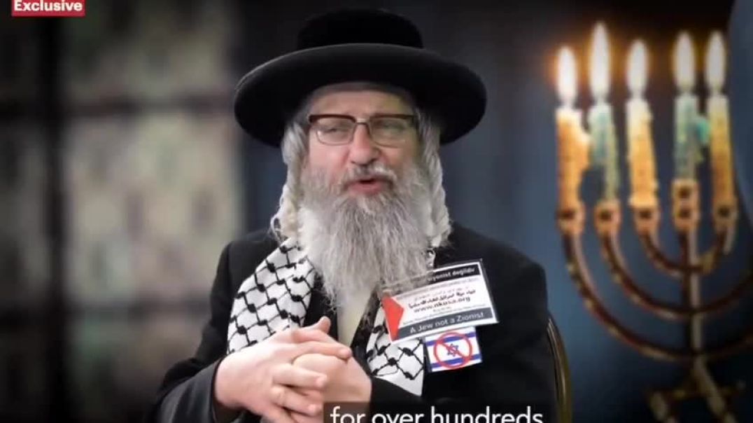Rabbi Yisroel Dovid Weiss: Zionists use Antisemitism and the Holocaust as a Weapon Against the Pales