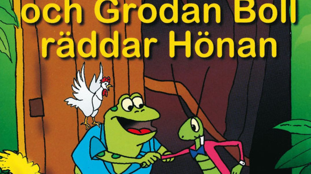 Tecknat Barn Svenska:Kalle Stropp och Grodan Boll räddar Hönan (1987) LP Skvian (Svenska) Del 1 Av 2