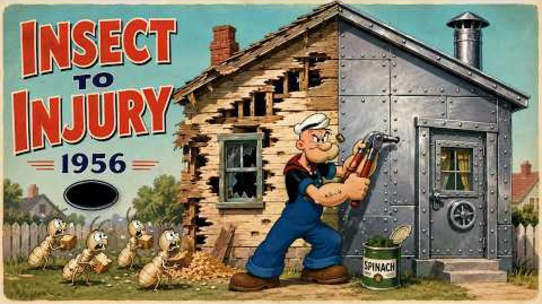 POPEYE - INSECT TO INJURY (1956)